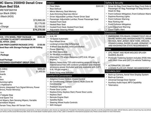 New 2025 GMC Sierra 2500 Denali image 6