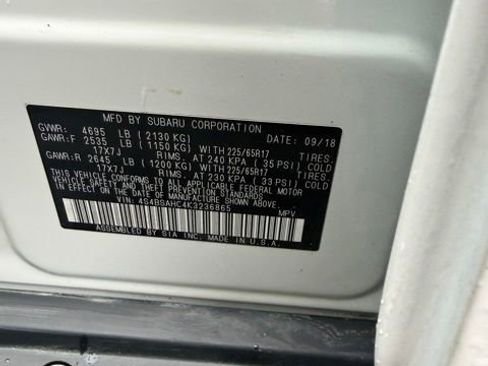 Used 2019 Subaru Outback 2.5i Premium AWD/4WD image 10