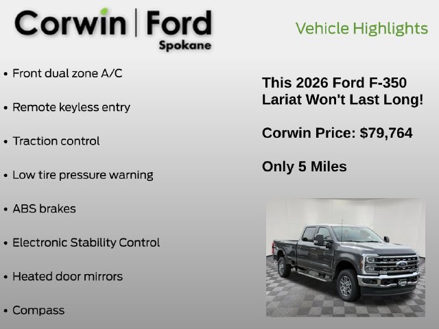 New 2026 Ford F350 Lariat AWD/4WD image 6