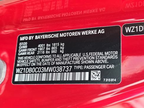 Used 2021 Toyota Supra Premium w/ Driver Assist Package RWD image 32