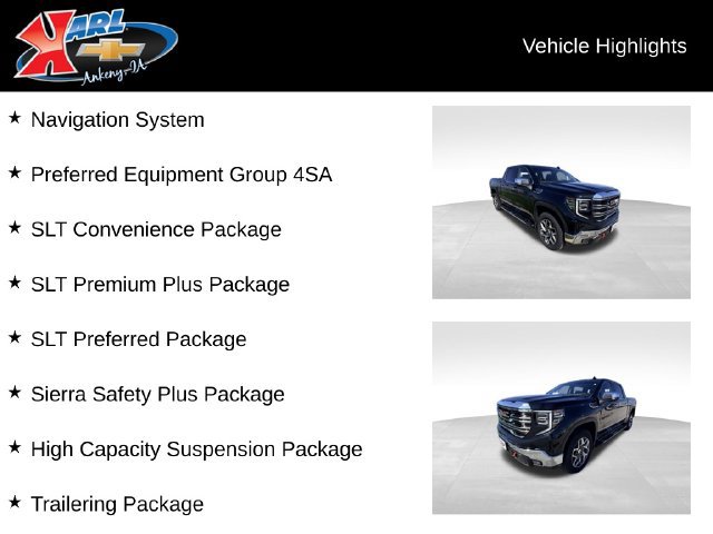Certified 2025 GMC Sierra 1500 SLT w/ SLT Premium Plus Package AWD/4WD image 2