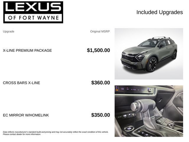 Used 2023 Kia Sportage X-Line w/ X-Line Premium Package AWD/4WD image 4