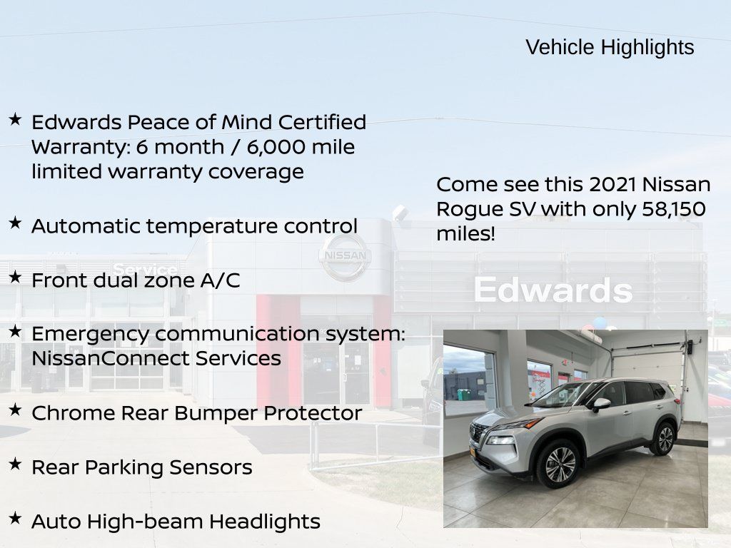 Used 2021 Nissan Rogue SV AWD/4WD image 11
