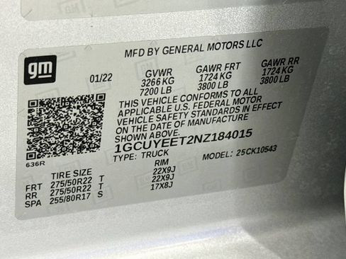 Used 2022 Chevrolet Silverado 1500 RST w/ Safety Package AWD/4WD image 31
