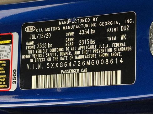 Used 2021 Kia K5 GT-Line w/ GT-Line FWD Premium Package image 19