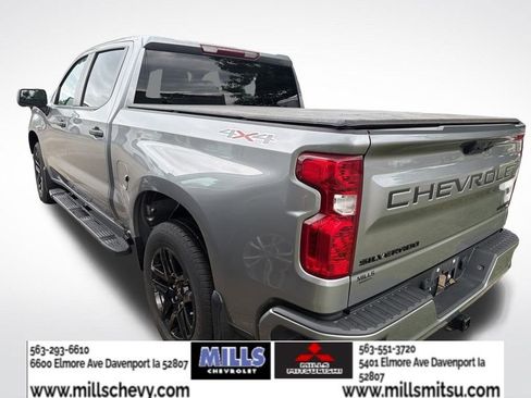 Used 2023 Chevrolet Silverado 1500 Custom w/ LPO, Dark Essentials Package AWD/4WD image 4