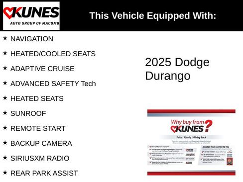 Used 2025 Dodge Durango R/T AWD/4WD image 3