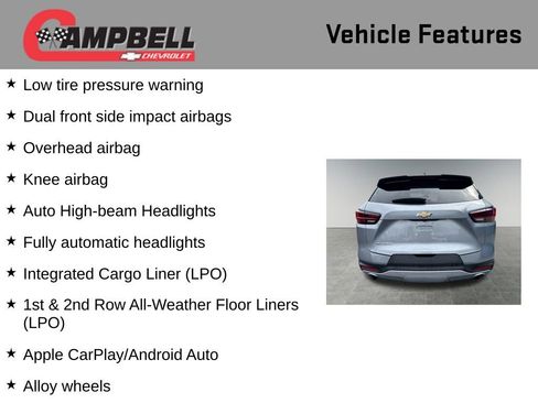 Used 2023 Chevrolet Blazer LT w/ LPO, Floor Liner Package image 16