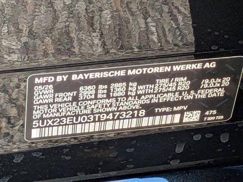 New 2026 BMW X5 xDrive40i w/ M Sport Package AWD/4WD image 19