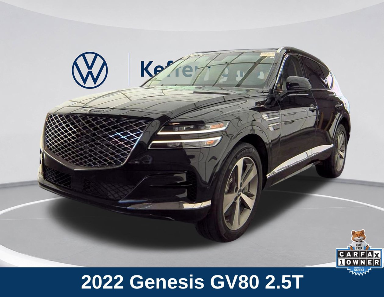 Used 2022 Genesis GV80 2.5T w/ Advanced Package 02 AWD/4WD image 1