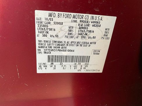 Used 2004 Ford F350 XLT image 24