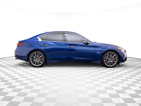 Used 2019 INFINITI Q50 Red Sport 400 w/ Sensory Package image 8