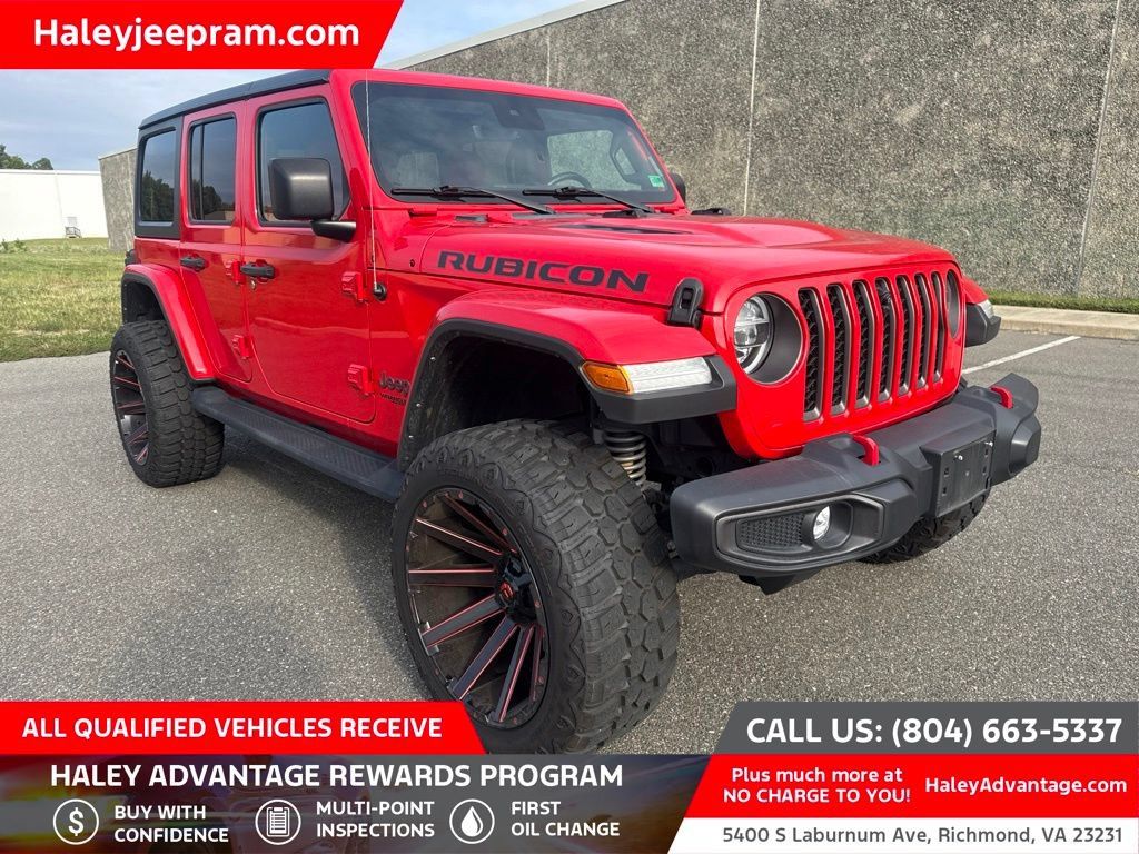 Used 2021 Jeep Wrangler Unlimited Rubicon AWD/4WD image 1