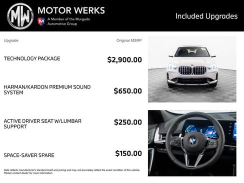 New 2026 BMW X1 xDrive28i w/ Technology Package AWD/4WD image 4