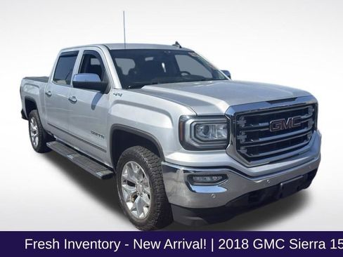 Used 2018 GMC Sierra 1500 SLT w/ SLT Premium Package AWD/4WD image 1