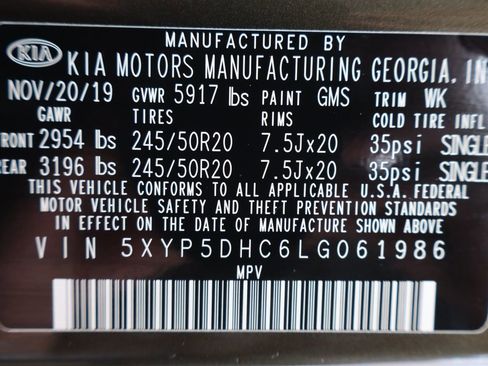 Used 2020 Kia Telluride SX w/ SX Prestige Package image 49