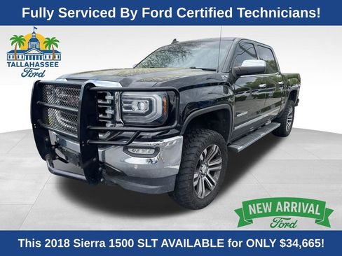 Used 2018 GMC Sierra 1500 SLT image 1