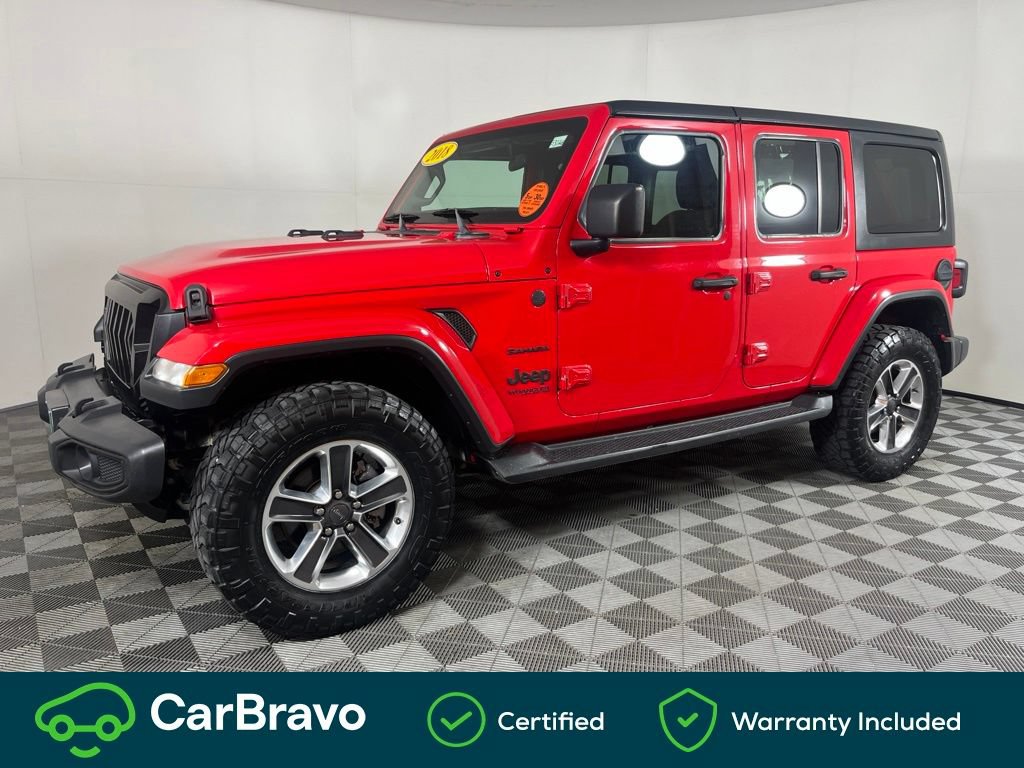 Used 2018 Jeep Wrangler Unlimited Sahara AWD/4WD image 12