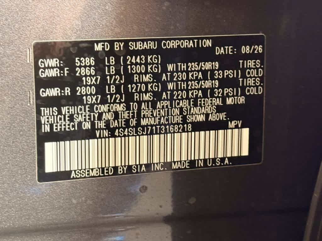 New 2026 Subaru Forester Touring AWD/4WD image 22