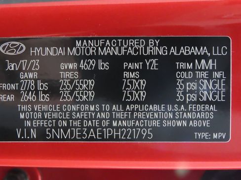 Used 2023 Hyundai Tucson Limited image 36