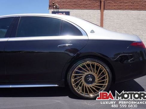 Used 2021 Mercedes-Benz S 580 4MATIC Sedan w/ AMG Line image 53