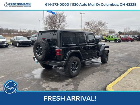 Used 2023 Jeep Wrangler Unlimited Rubicon 4xe w/ Cold Weather Group image 4
