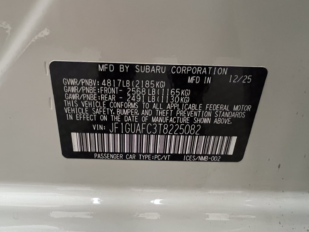 Certified 2026 Subaru Impreza 2.0i Sport AWD/4WD image 31