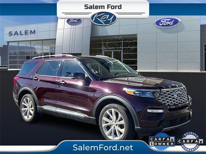 Certified 2022 Ford Explorer Platinum w/ Equipment Group 601A