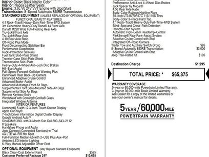 New 2026 Jeep Wrangler Unlimited Rubicon