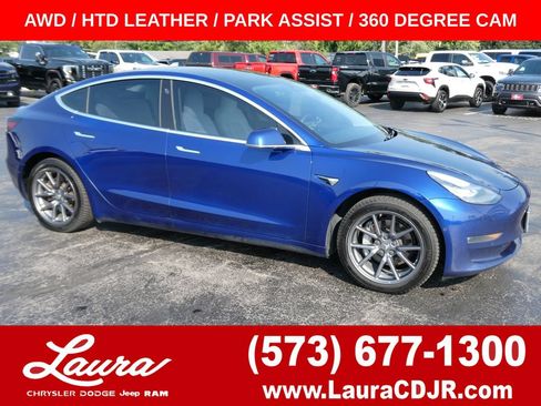 Used 2020 Tesla Model 3 Long Range AWD/4WD image 1
