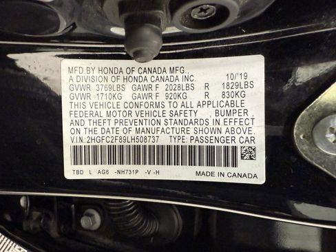 Used 2020 Honda Civic Sport image 15