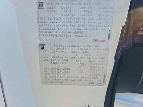 Used 1990 Chevrolet Corvette Convertible image 33