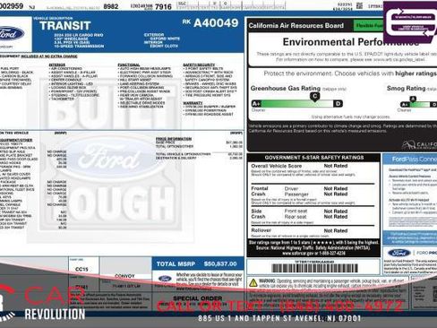 Used 2024 Ford Transit 250 Low Roof w/ Exterior Upgrade Package image 10