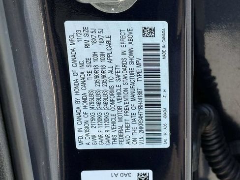 Certified 2024 Honda CR-V EX-L image 27