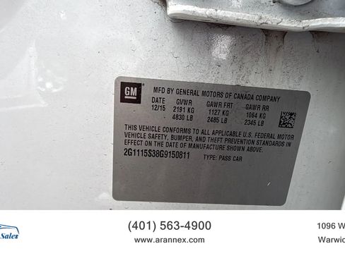 Used 2016 Chevrolet Impala LT w/ Convenience Package image 22