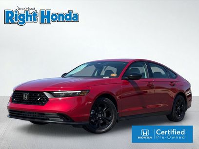 Certified 2025 Honda Accord SE