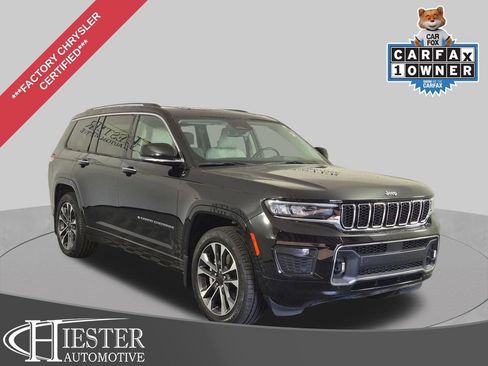 Certified 2021 Jeep Grand Cherokee L Overland w/ Luxury Tech Group IV AWD/4WD image 1