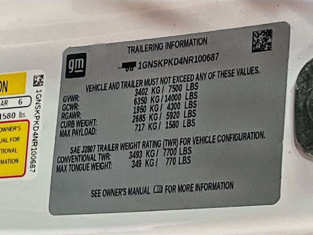 Used 2022 Chevrolet Tahoe Z71 AWD/4WD image 35
