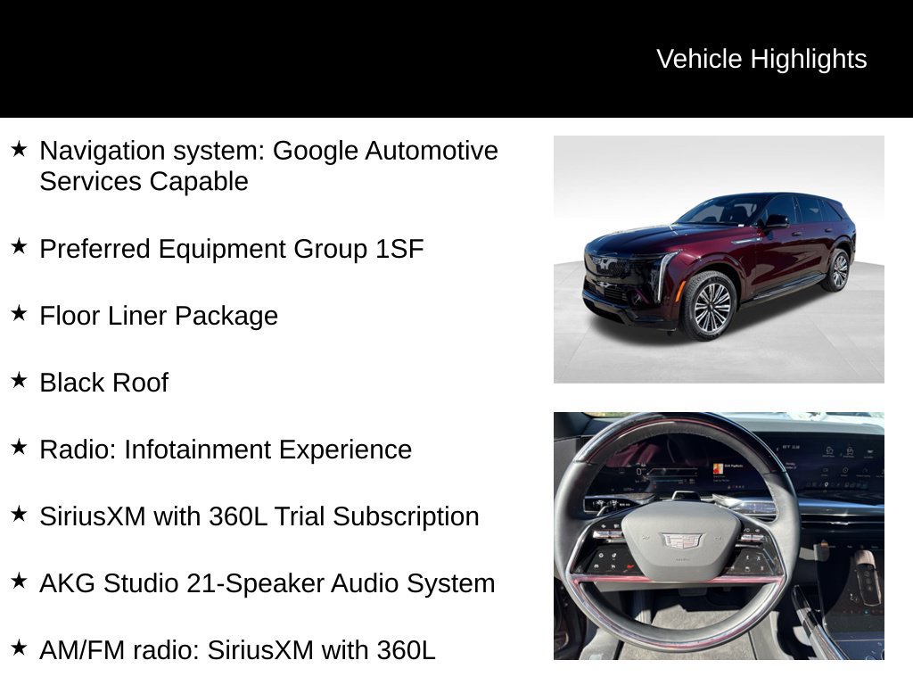Used 2026 Cadillac Escalade IQ Sport 1 w/ LPO, Floor Liner Package AWD/4WD image 10