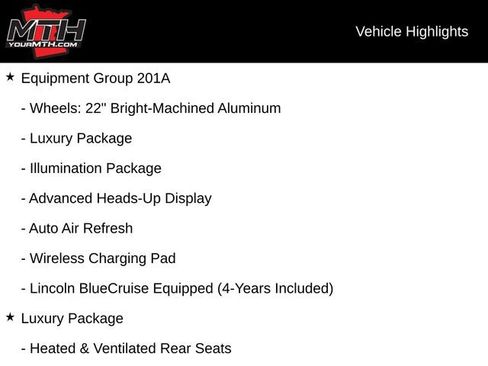 Used 2025 Lincoln Aviator Reserve w/ Equipment Group 201A AWD/4WD image 5