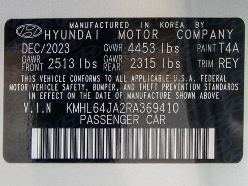 Certified 2024 Hyundai Sonata SEL FWD image 28