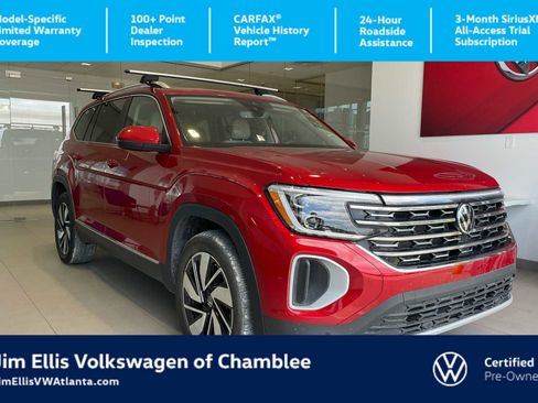 Used 2024 Volkswagen Atlas SEL AWD/4WD image 1