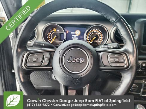 Certified 2021 Jeep Wrangler Unlimited Sport AWD/4WD image 14