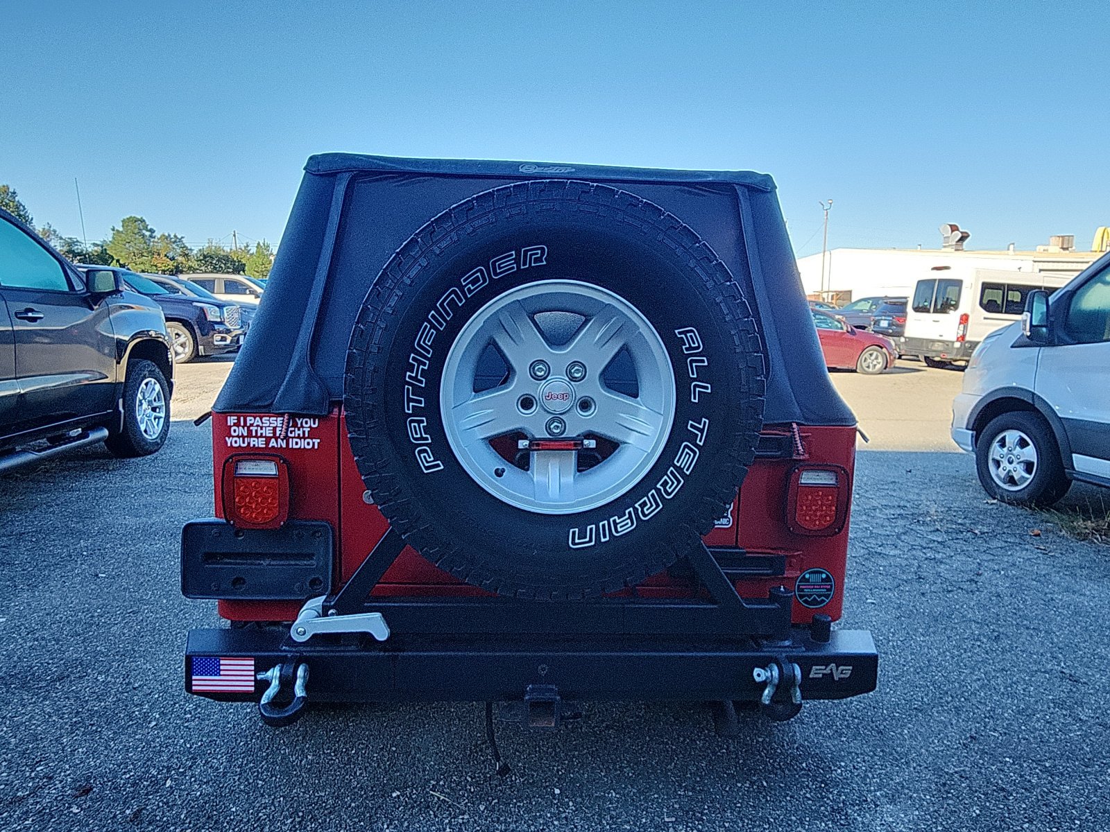 Used 2005 Jeep Wrangler Unlimited w/ Security Group AWD/4WD image 4