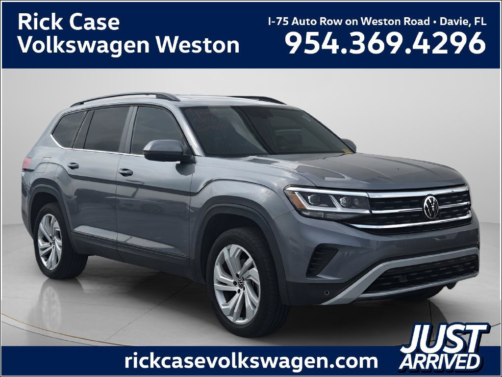 Certified 2022 Volkswagen Atlas SE FWD image 1