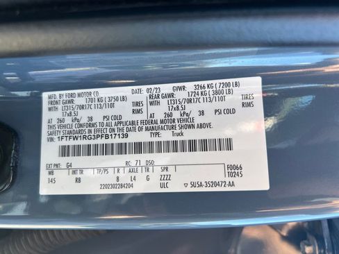 Used 2023 Ford F150 Raptor w/ Raptor Carbon Fiber Package image 37