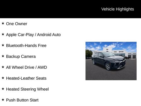 Used 2025 Chevrolet Blazer LT AWD/4WD image 11
