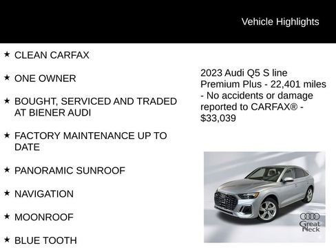 Used 2023 Audi Q5 2.0T Premium Plus w/ Premium Plus Package image 8