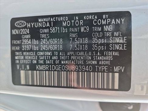 Used 2025 Hyundai Palisade SE AWD/4WD image 23