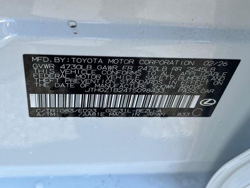 New 2026 Lexus IS 350 F Sport RWD image 26